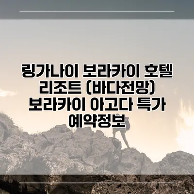 링가나이 보라카이 호텔 리조트 (바다전망) 보라카이 아고다 특가 예약정보