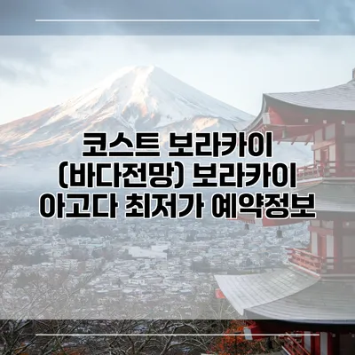 코스트 보라카이 (바다전망) 보라카이 아고다 최저가 예약정보